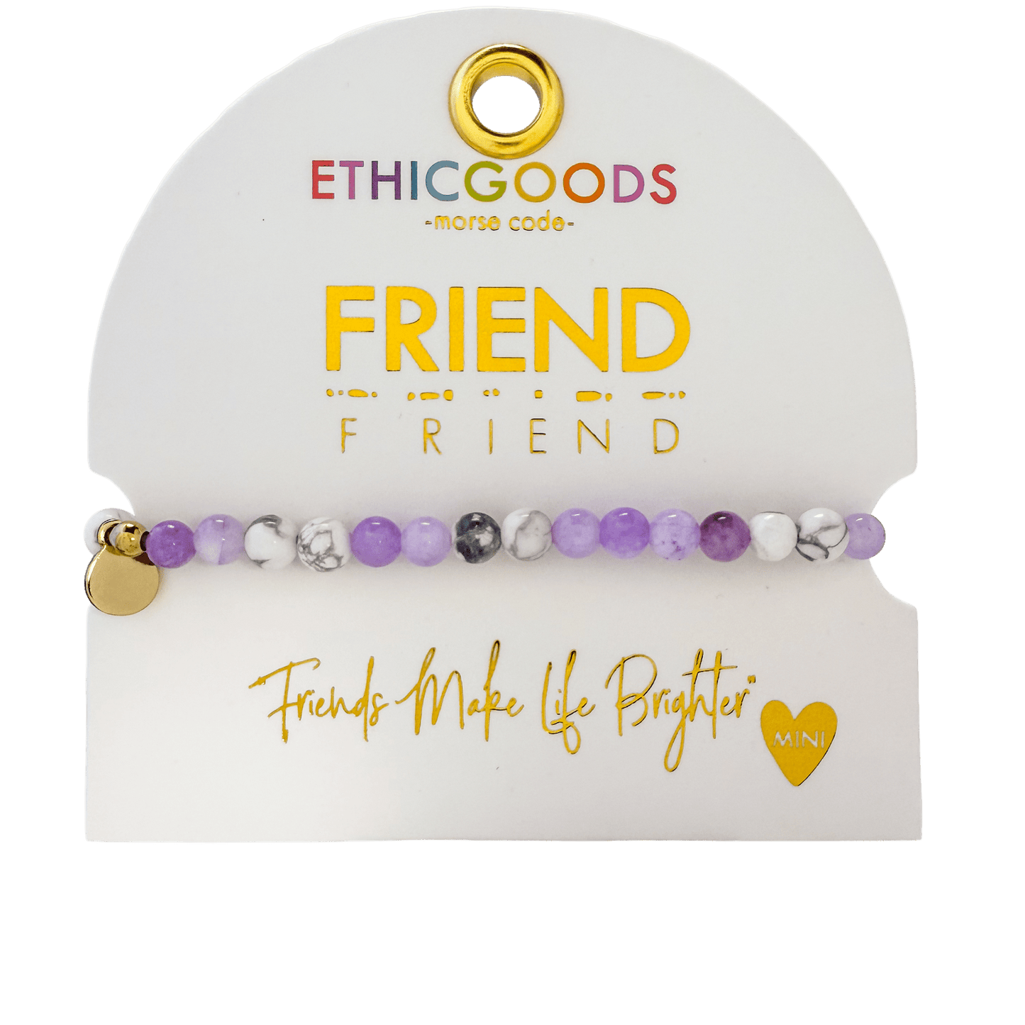 MINI Morse Code Bracelet | FRIEND - Recetas Fair Trade