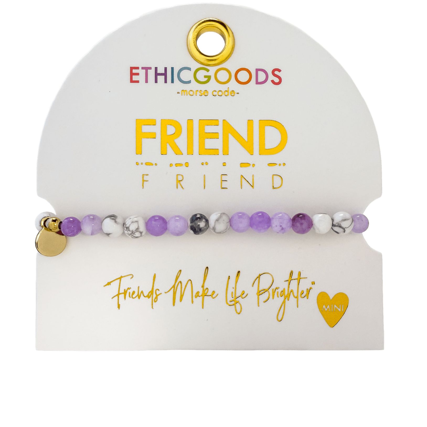 MINI Morse Code Bracelet | FRIEND - Recetas Fair Trade