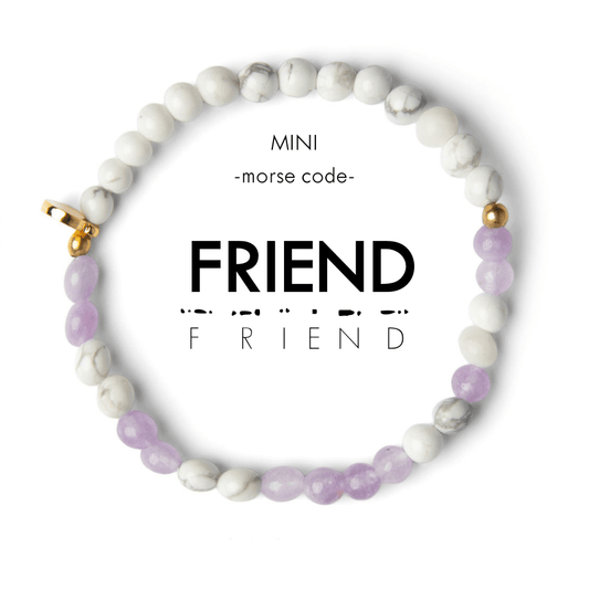 MINI Morse Code Bracelet | FRIEND - Recetas Fair Trade