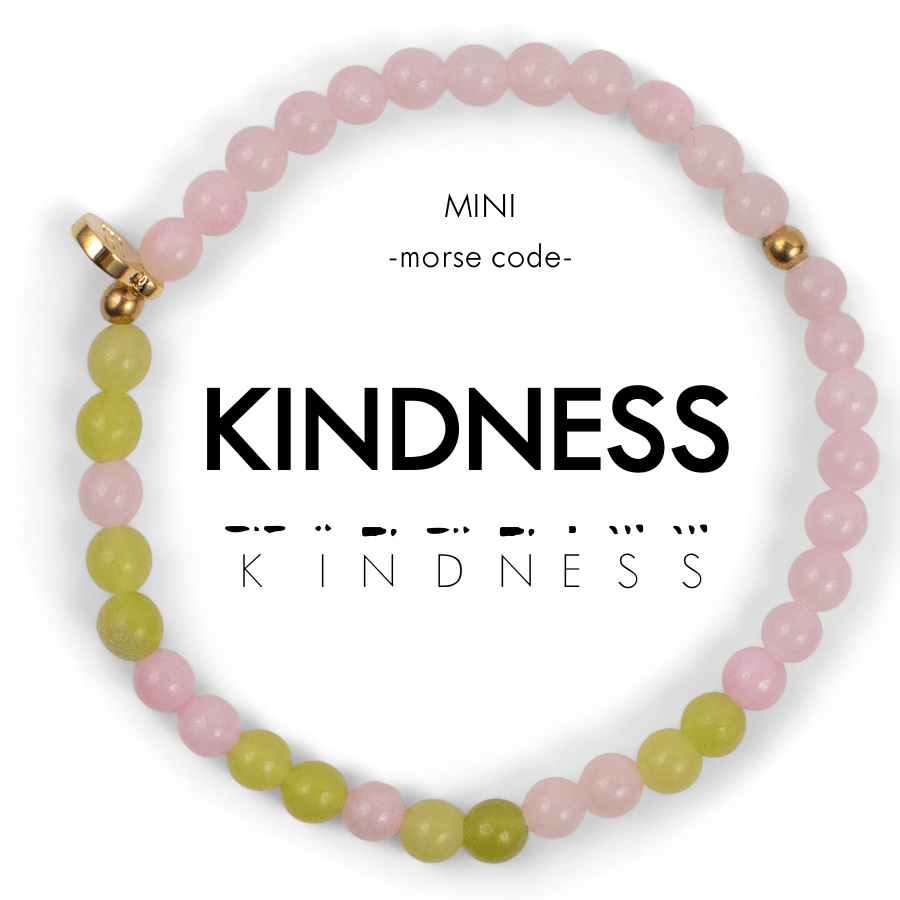 MINI Morse Code Bracelet | KINDNESS - Recetas Fair Trade