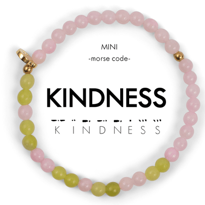 MINI Morse Code Bracelet | KINDNESS - Recetas Fair Trade