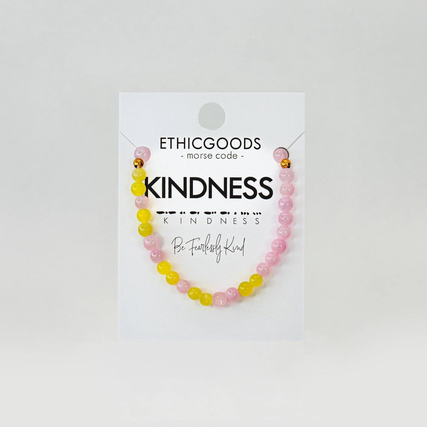 MINI Morse Code Bracelet | KINDNESS - Recetas Fair Trade
