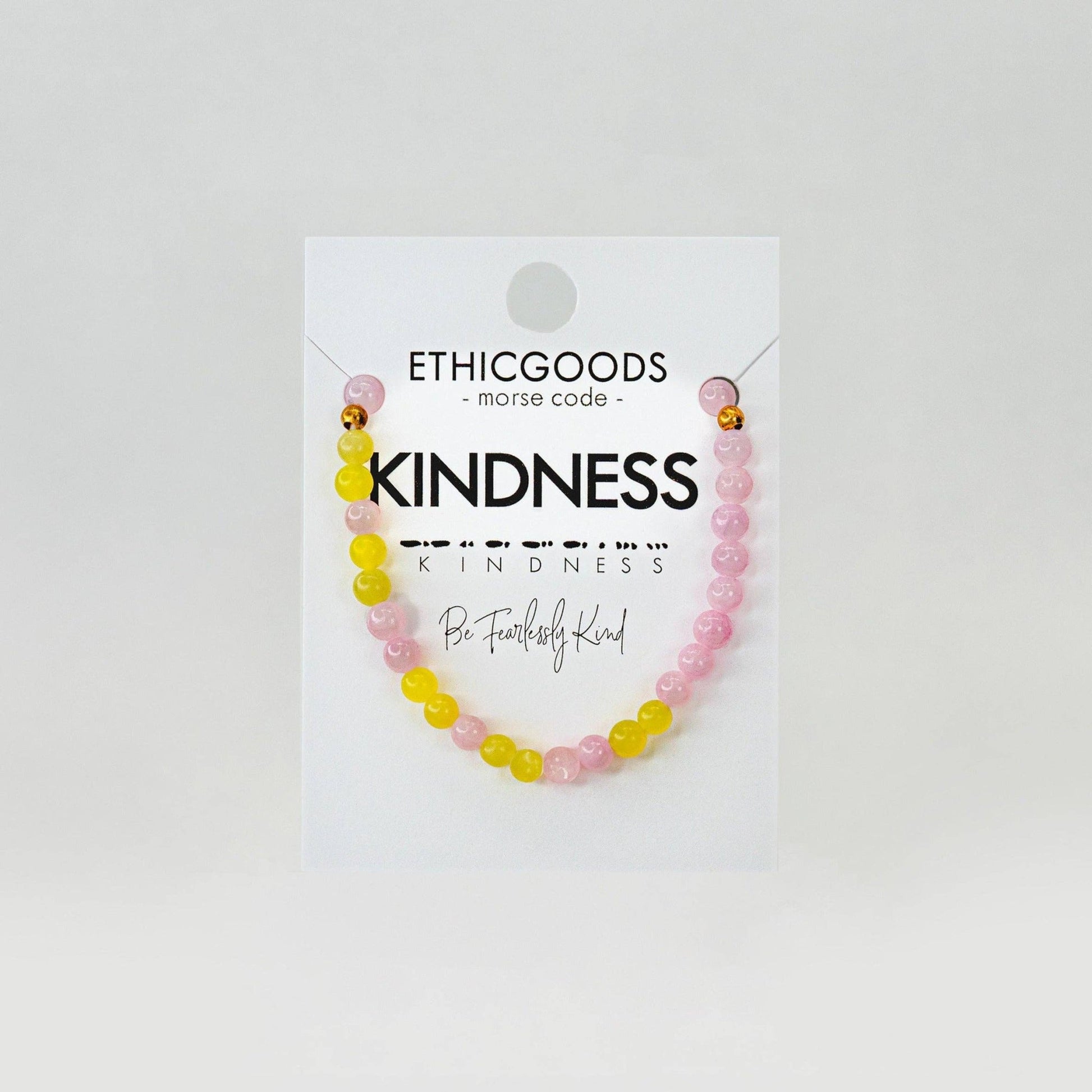 MINI Morse Code Bracelet | KINDNESS - Recetas Fair Trade