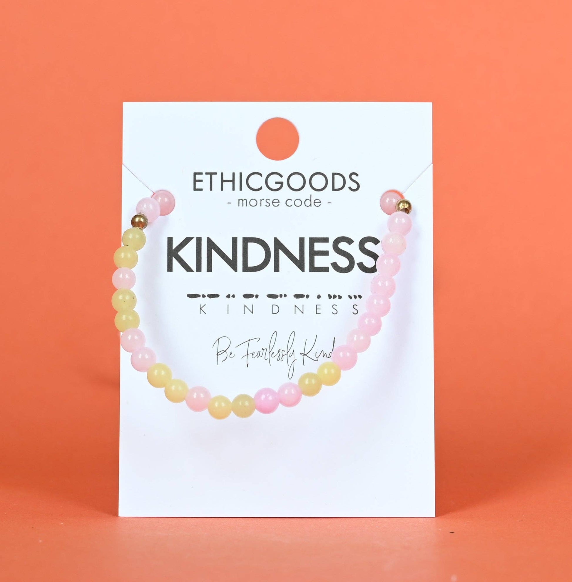 MINI Morse Code Bracelet | KINDNESS - Recetas Fair Trade