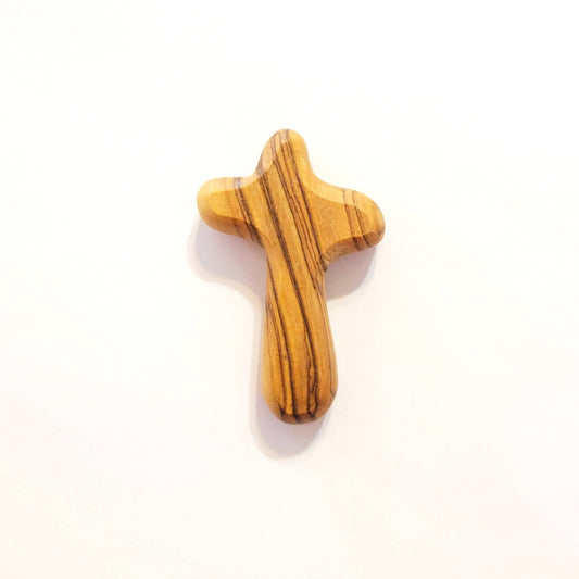 Mini Olive Wood Meditation Cross - Recetas Fair Trade