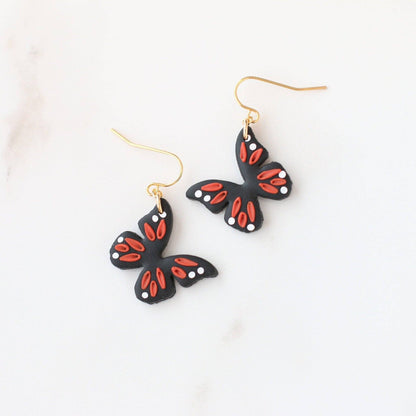 Monarch Butterfly Earrings - Recetas Fair Trade