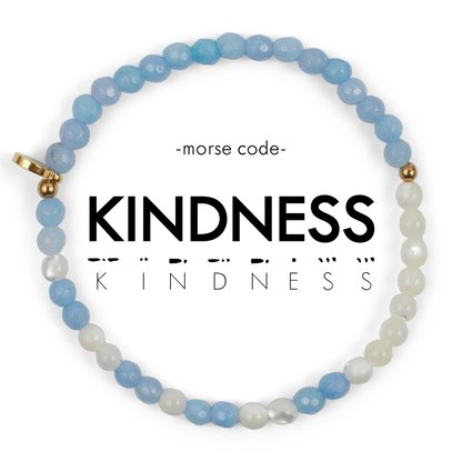 Morse Code Bracelet | KINDNESS - Recetas Fair Trade