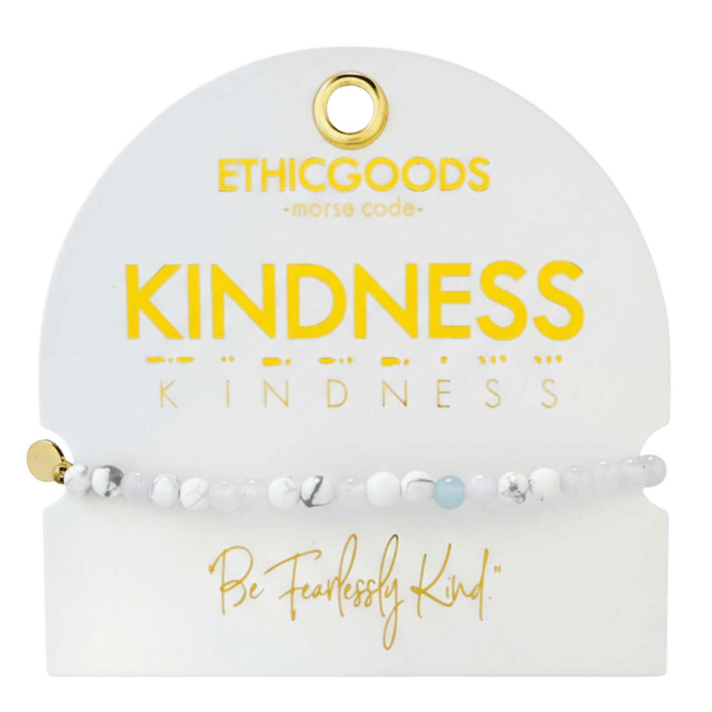 Morse Code Bracelet | KINDNESS - Recetas Fair Trade