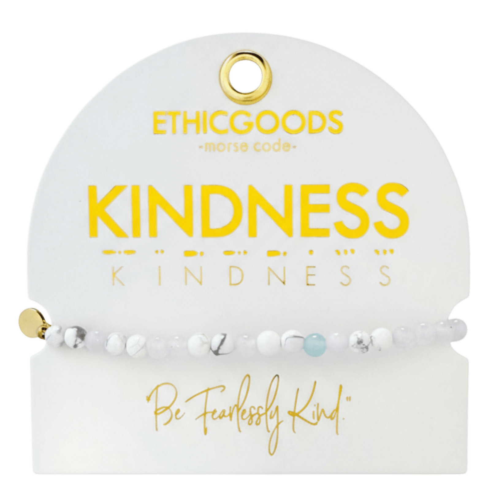 Morse Code Bracelet | KINDNESS - Recetas Fair Trade
