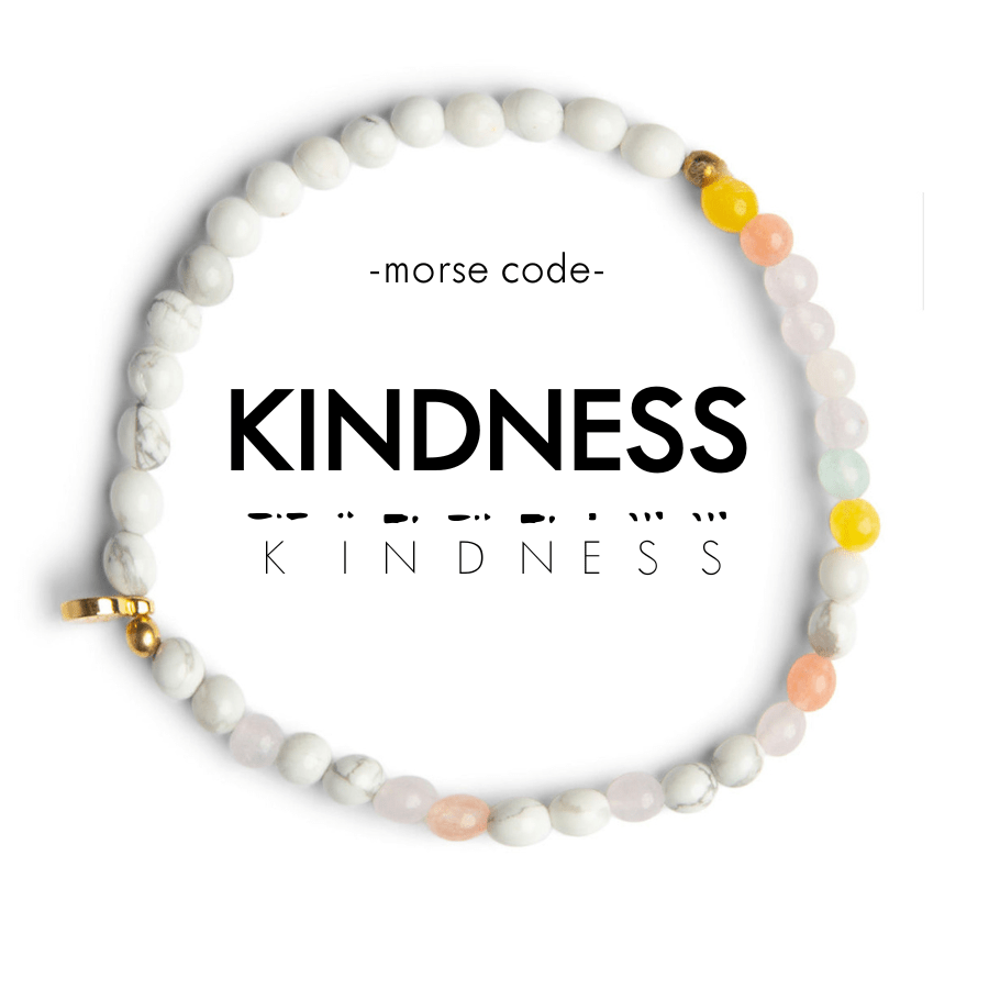 Morse Code Bracelet | KINDNESS - Recetas Fair Trade