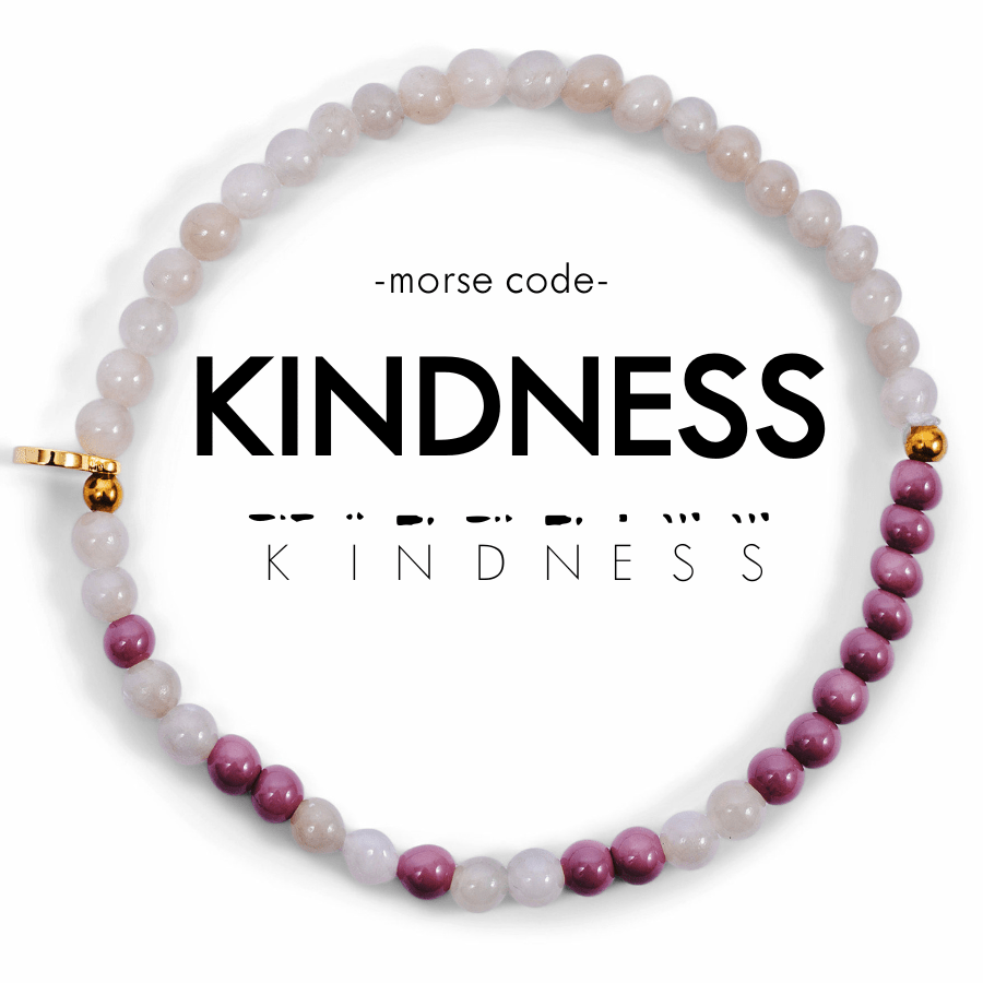 Morse Code Bracelet | KINDNESS - Recetas Fair Trade