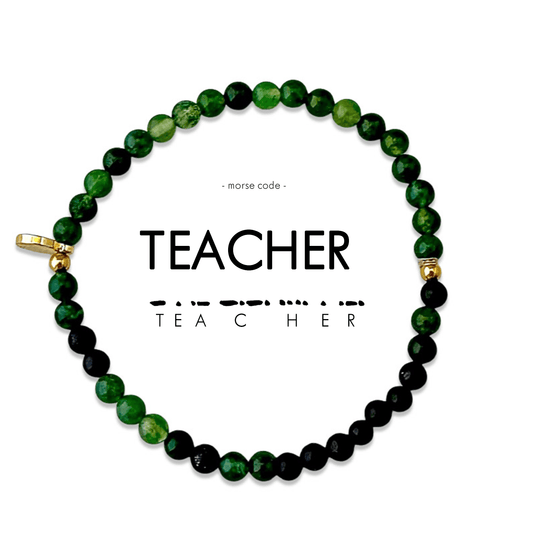 Morse Code Bracelet | TEACHER - Recetas Fair Trade