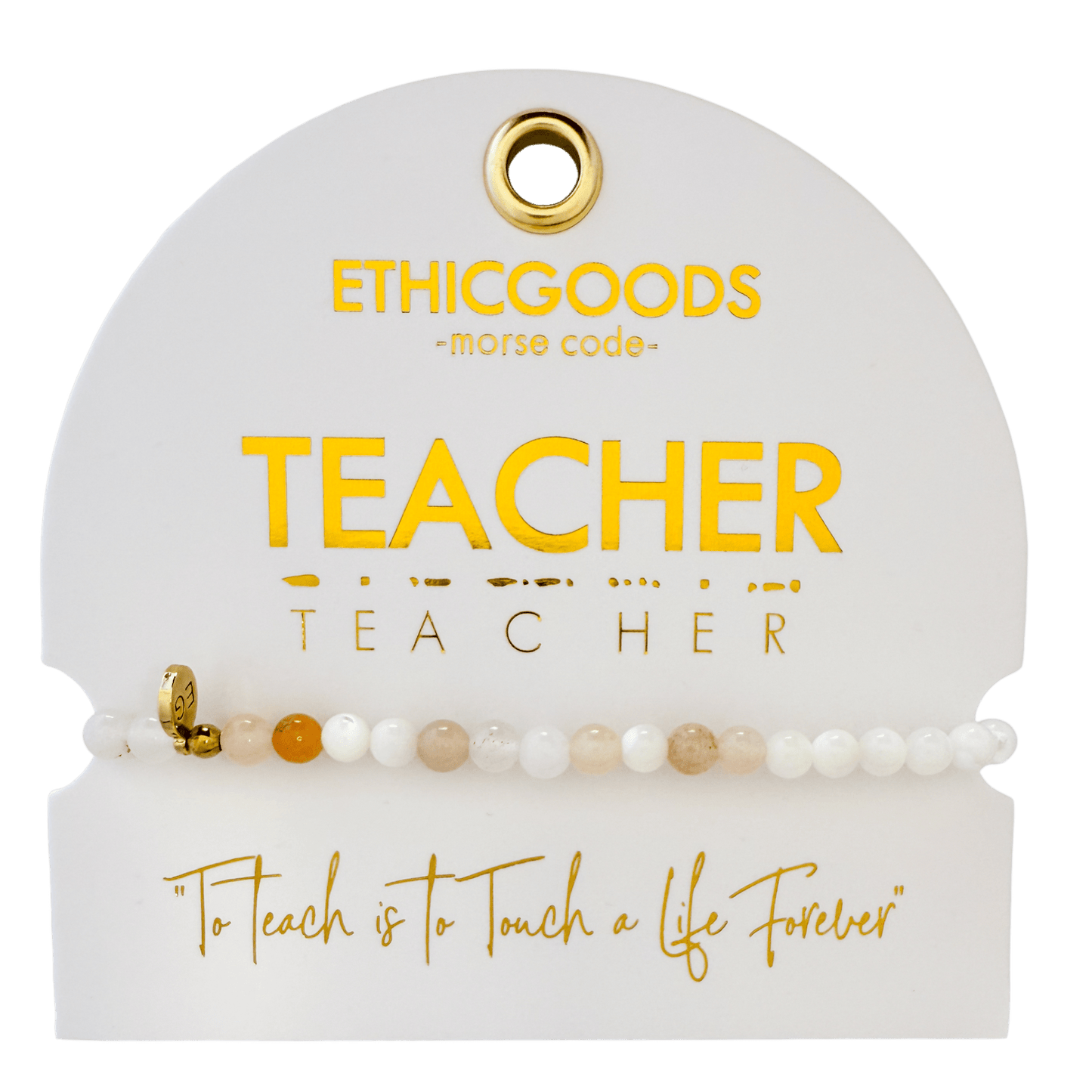 Morse Code Bracelet | TEACHER - Recetas Fair Trade