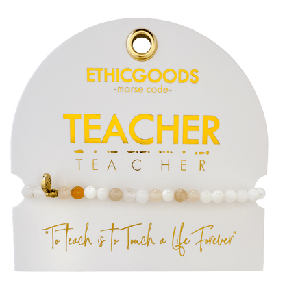 Morse Code Bracelet | TEACHER - Recetas Fair Trade