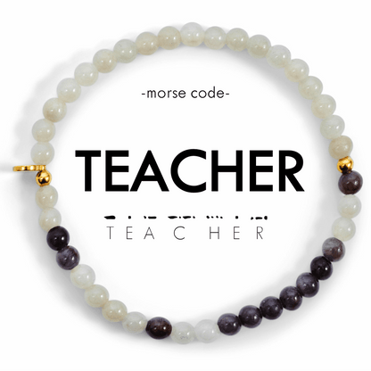 Morse Code Bracelet | TEACHER - Recetas Fair Trade