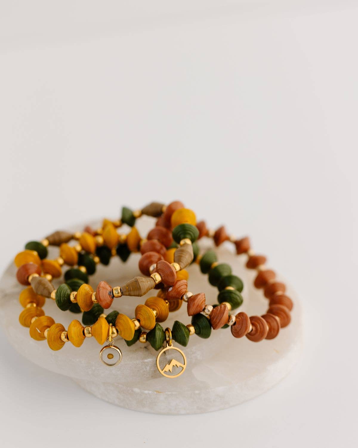 Mustard Seed Faith Bracelet Set - Recetas Fair Trade