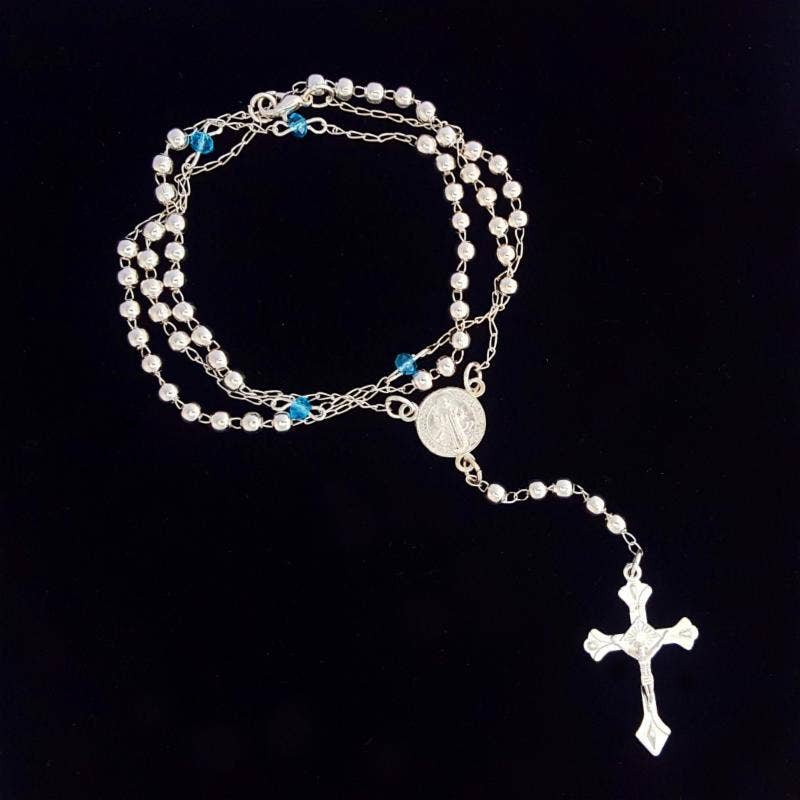Mystery Silver Rosary - Recetas Fair Trade