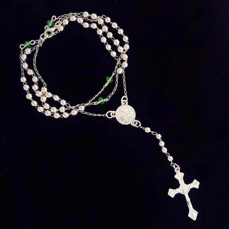 Mystery Silver Rosary - Recetas Fair Trade