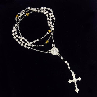 Mystery Silver Rosary - Recetas Fair Trade