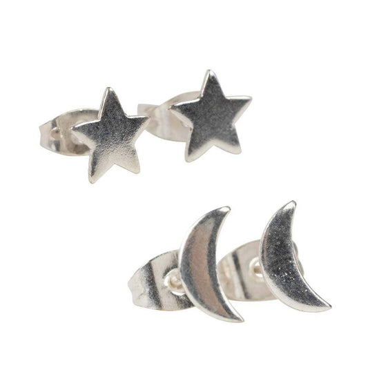 Night Sky Stud Earrings - Recetas Fair Trade
