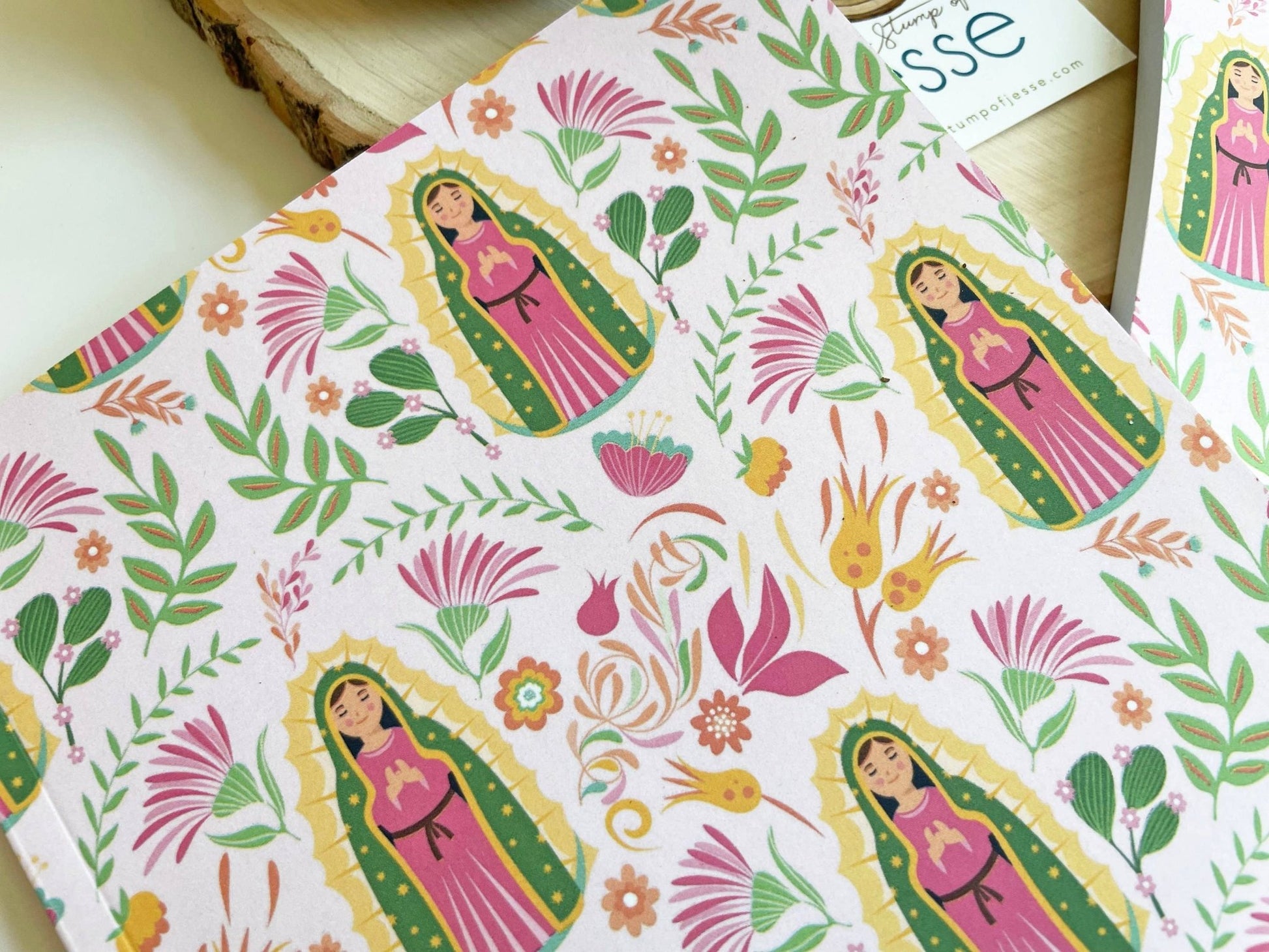 Our Lady of Guadalupe Notebook/Journal - Recetas Fair Trade