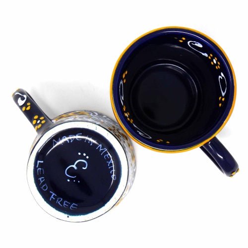 Pair of Flared Cup - Blue - Encantada - Recetas Fair Trade