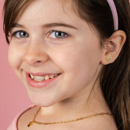 PAW PRINTS | Kids Necklace & Earrings Set - Recetas Fair Trade
