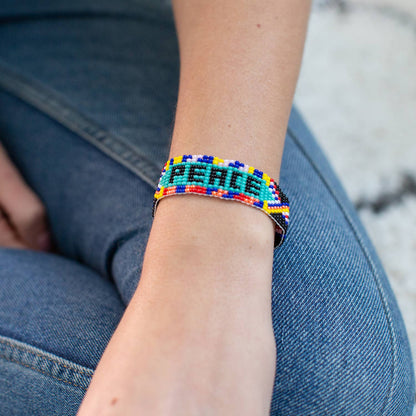 Peace Beaded Friendship Bracelet - Recetas Fair Trade
