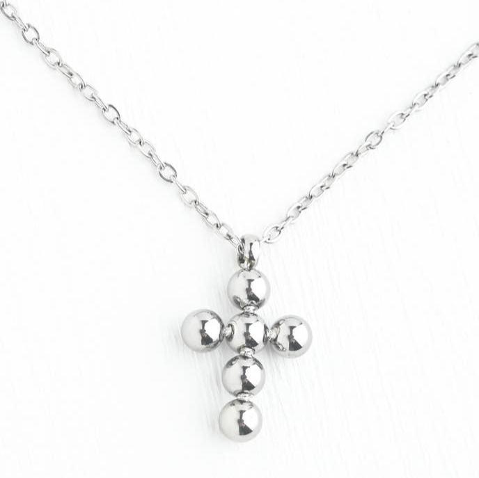 Perfect Harmony Silver Cross Necklace - Recetas Fair Trade