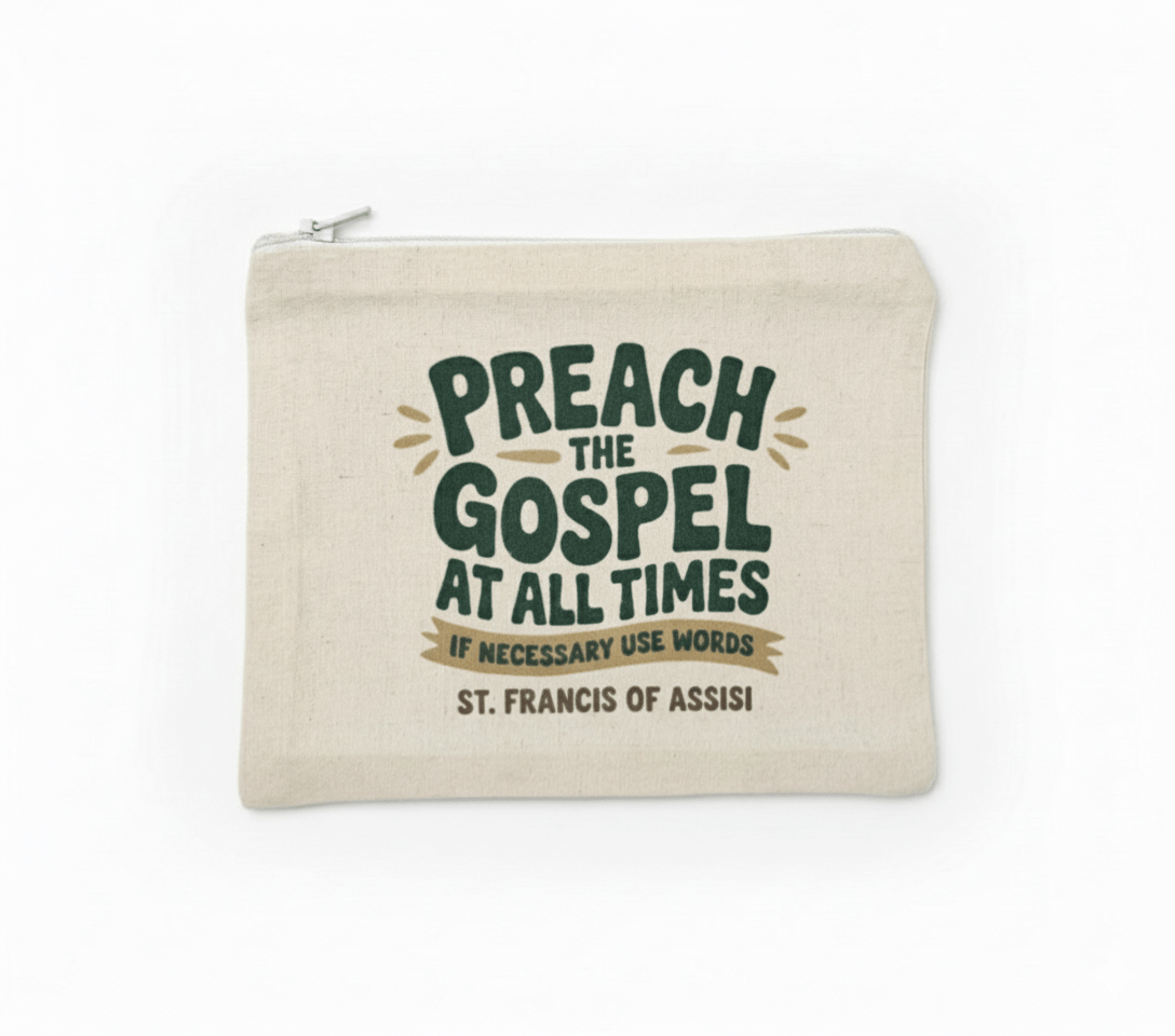 Preach the Gospel Pouch - Recetas Fair Trade