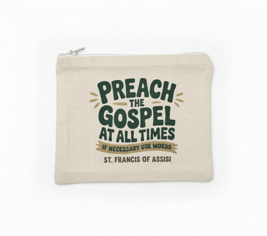 Preach the Gospel Pouch - Recetas Fair Trade