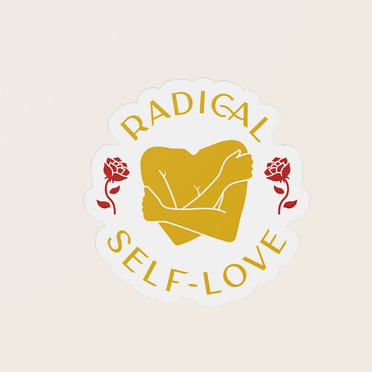 Radical Self - Love - Eco - Safe Sticker - Recetas Fair Trade