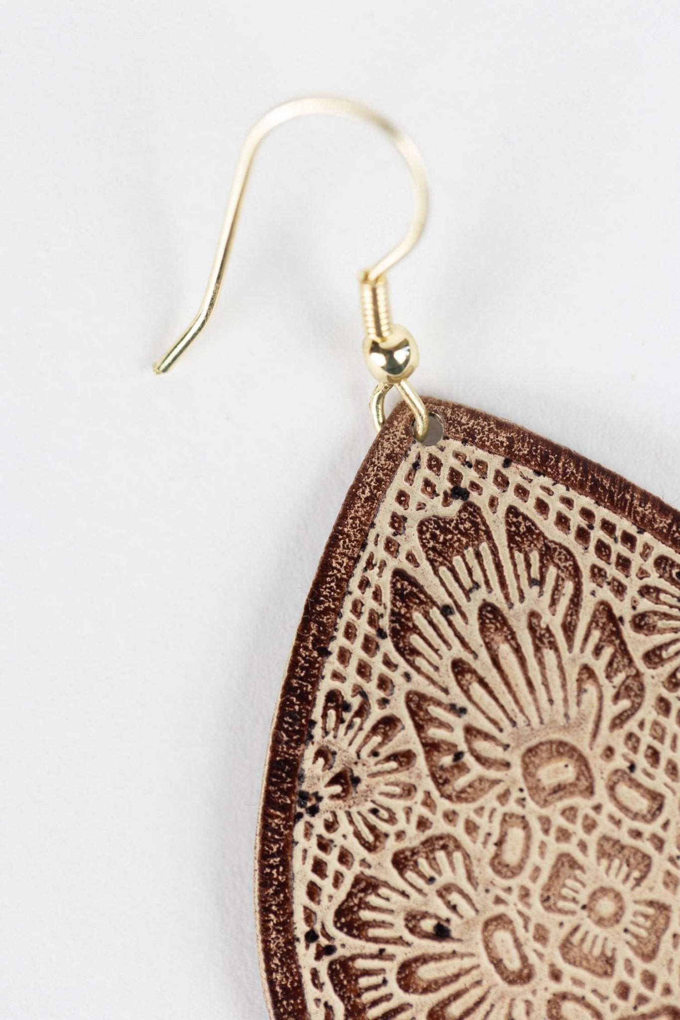 Regal Teardrop Earrings - Recetas Fair Trade