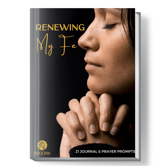 Renewing My Fe: Journal & Prayer Prompts - Recetas Fair Trade