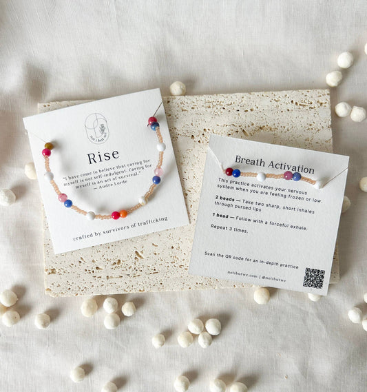 Rise Mindfulness Bracelet - Recetas Fair Trade