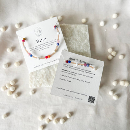 Rise Mindfulness Bracelet - Recetas Fair Trade
