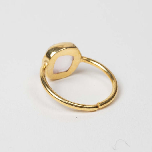 Rose Quartz Ring - Recetas Fair Trade