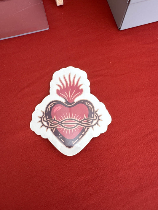 Sagrado Corazón Sticker - Recetas Fair Trade