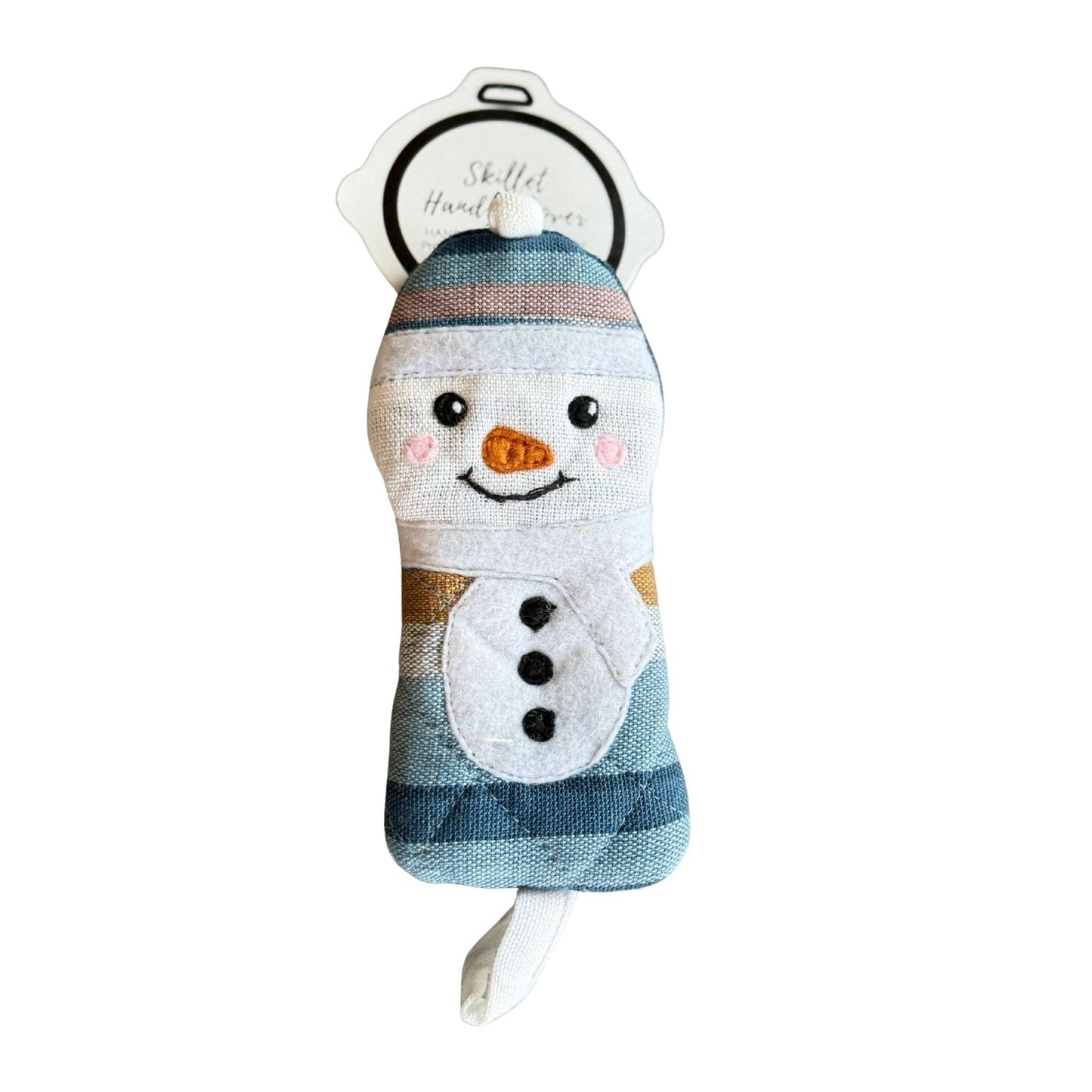 Snowman Skillet Handle Holder - Recetas Fair Trade