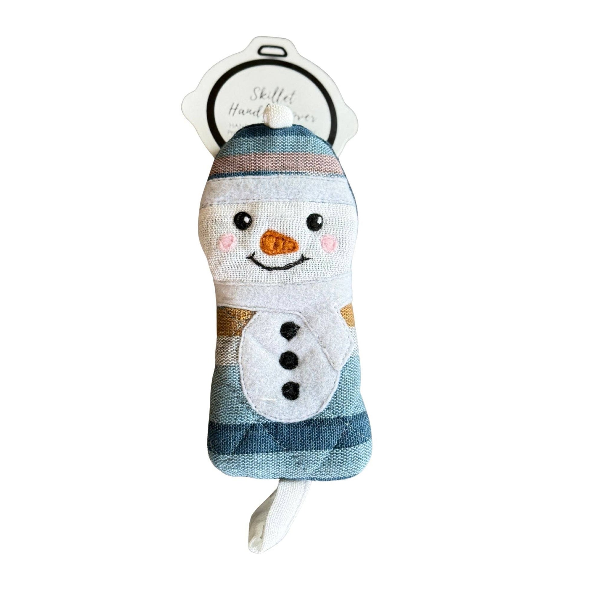 Snowman Skillet Handle Holder - Recetas Fair Trade