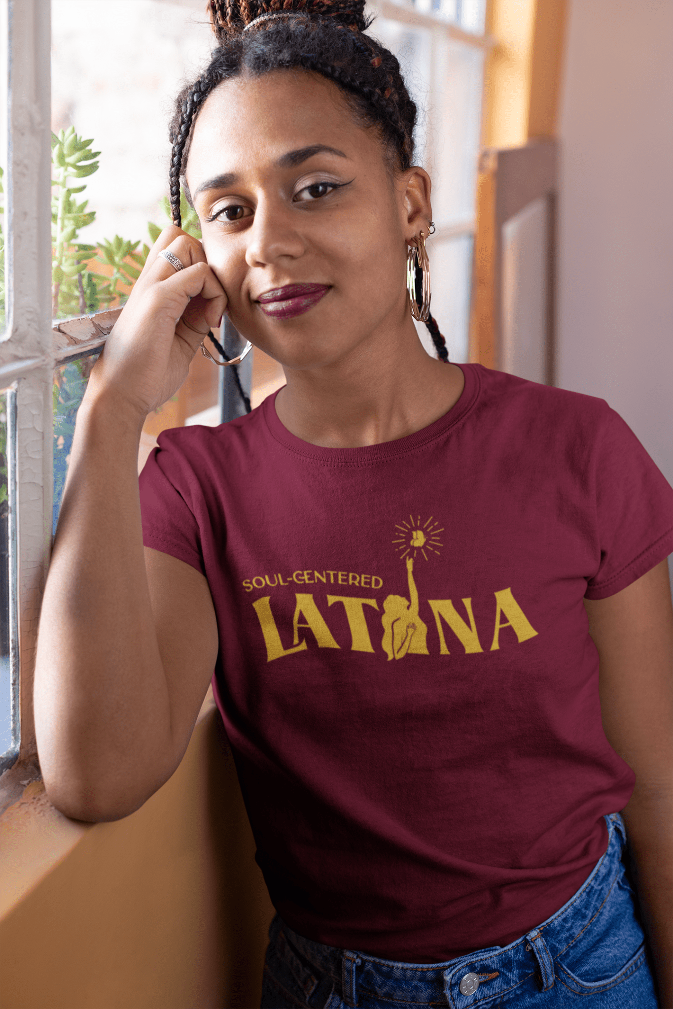 Soul Centered Latina Tee - Recetas Fair Trade
