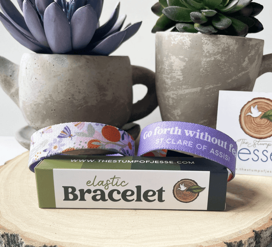St. Clare of Assisi Reversible Bracelet - Recetas Fair Trade