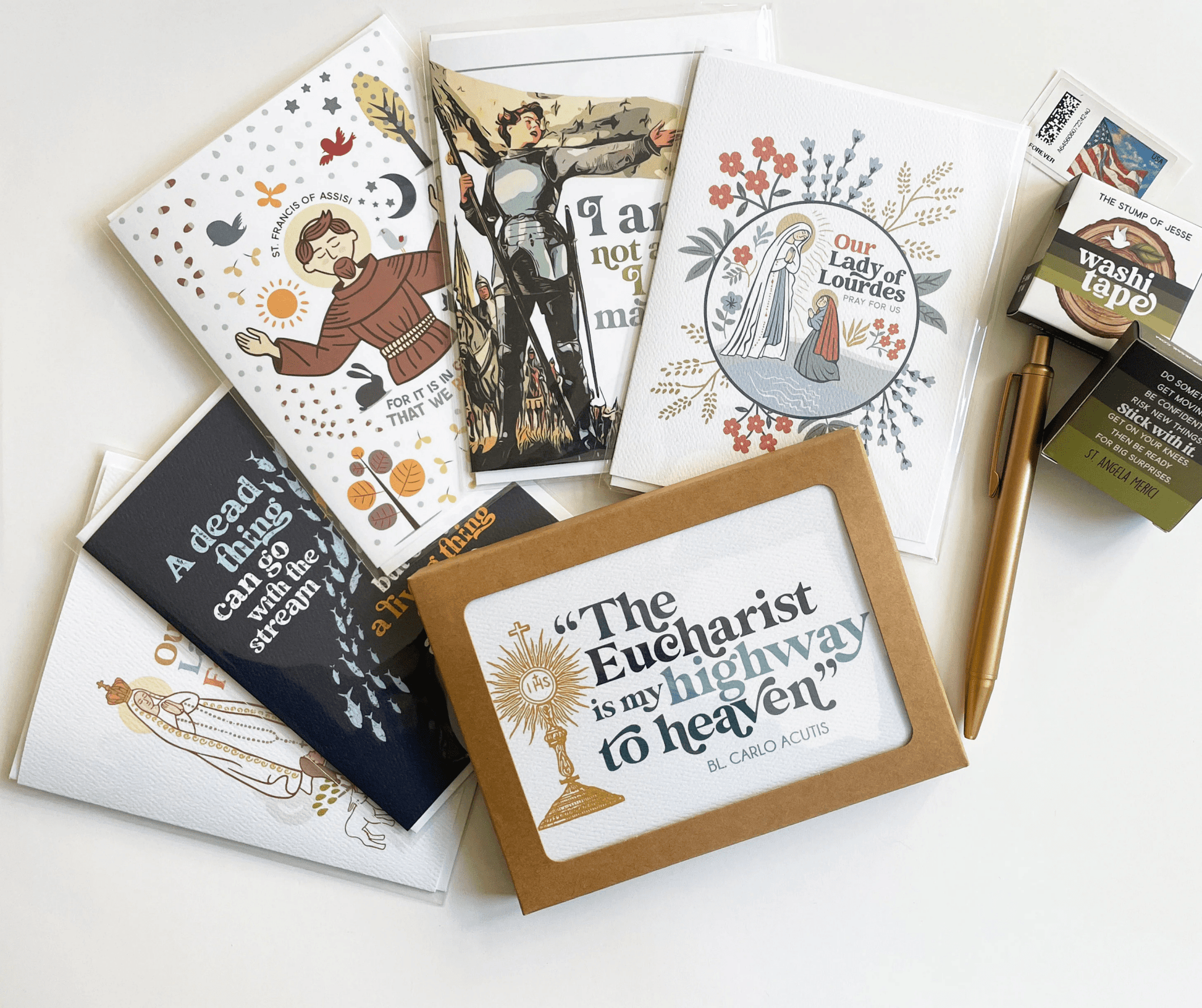 St. Francis of Assisi Greeting Card - Recetas Fair Trade