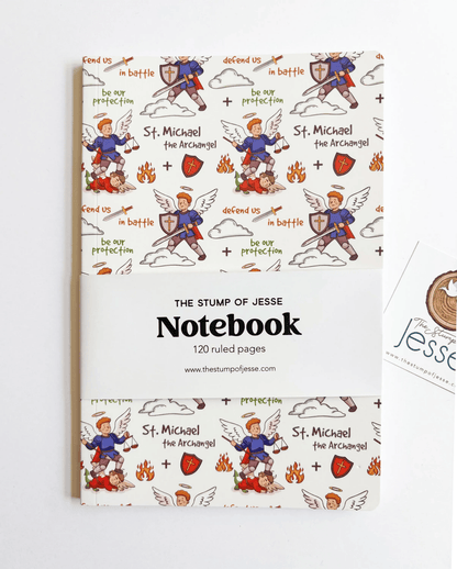 St. Michael the Archangel Journal | Ruled Notebook - Recetas Fair Trade