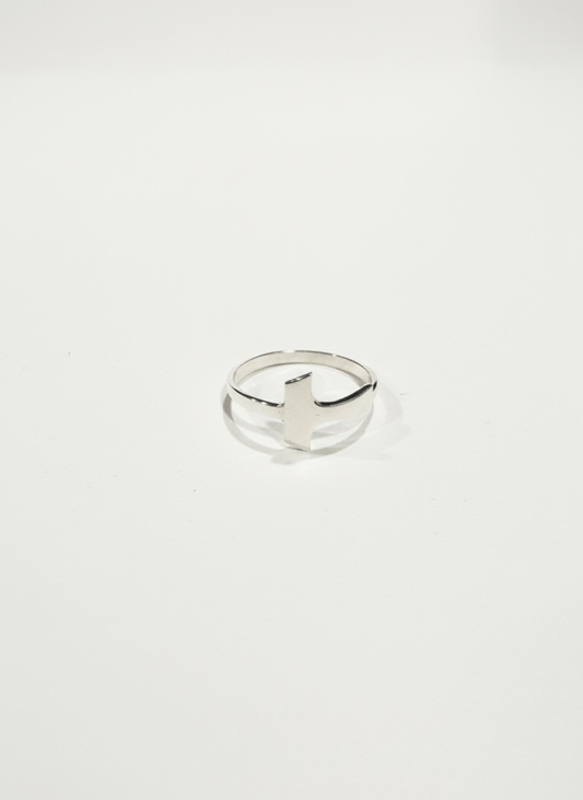 Sterling Silver Tau Ring - Recetas Fair Trade