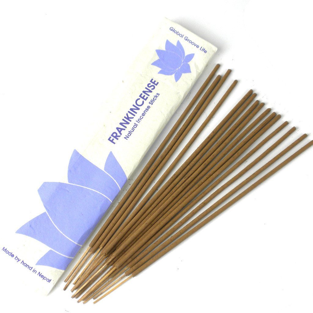 Stick Incense, Frankincense -10 Stick Pack - Recetas Fair Trade