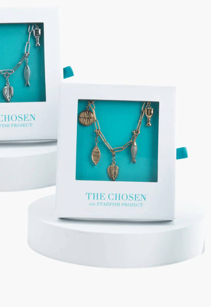 The Chosen Charm Bracelet - Gold - Recetas Fair Trade