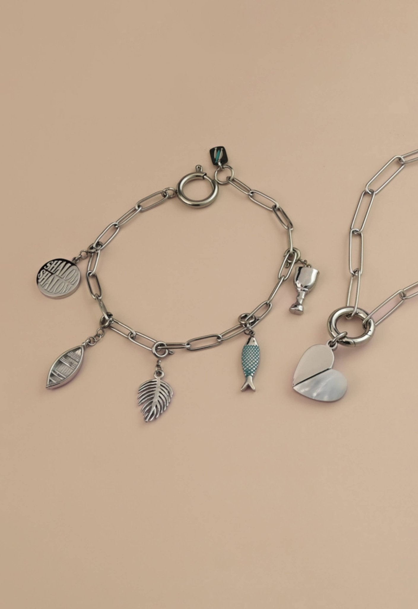 The Chosen Charm Bracelet - Silver - Recetas Fair Trade