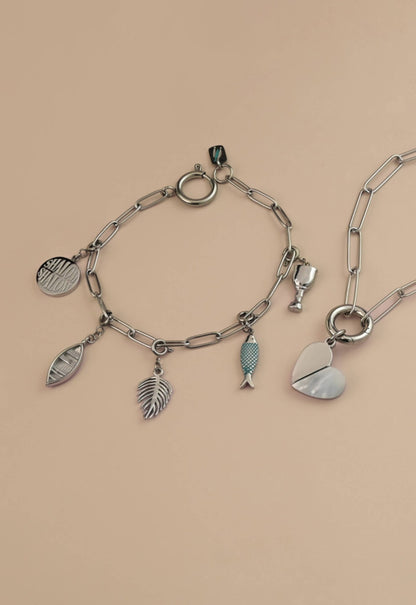 The Chosen Charm Bracelet - Silver - Recetas Fair Trade