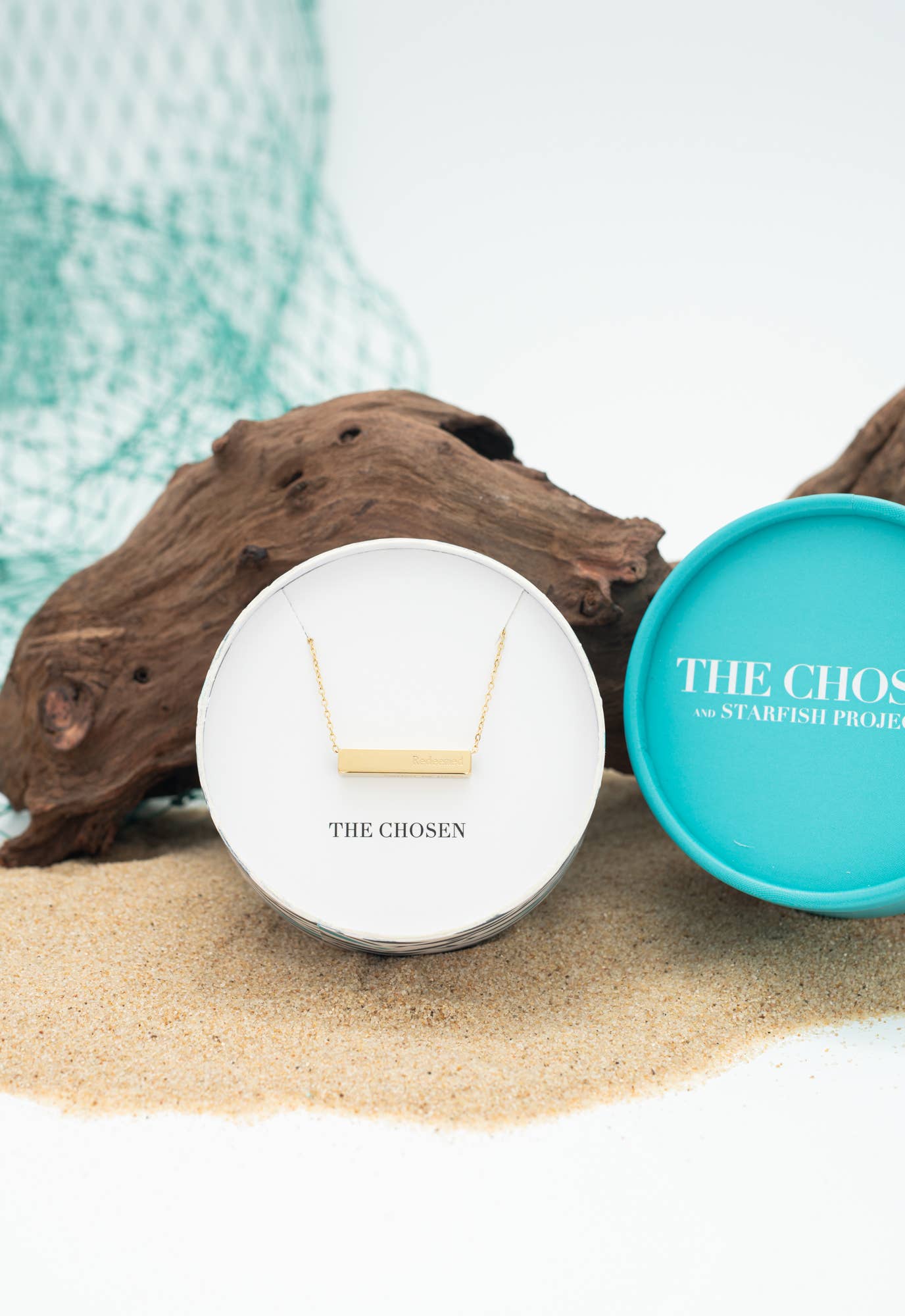 The Chosen Four - Sided Necklace Gold - Recetas Fair Trade